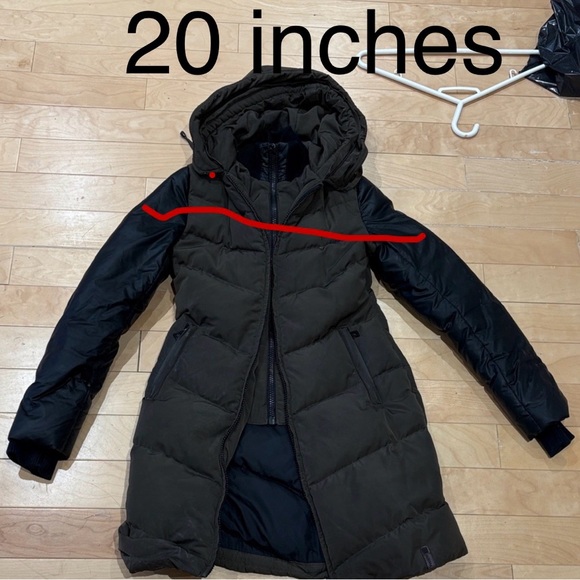 RUDSAK Black and Brown Puffer Coat - Picture 14 of 15